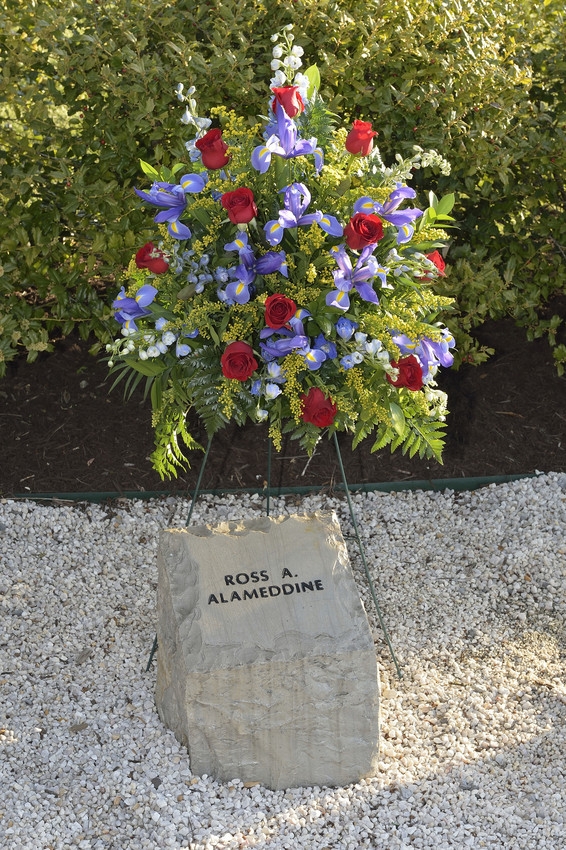 Ross A. Alameddine stone at April 16 Memorial stone at April 16 Memorial