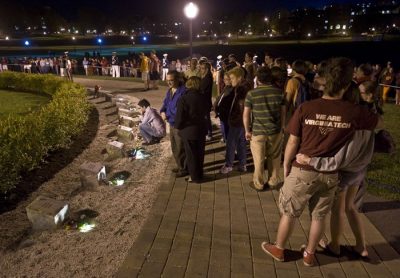 Candle lighting ceremony