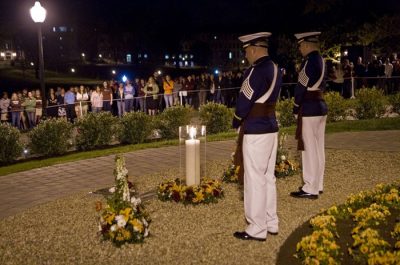 Candle lighting ceremony
