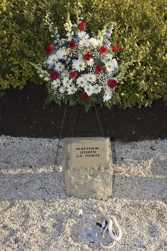 Matthew Joseph La Porte stone at April 16 Memorial