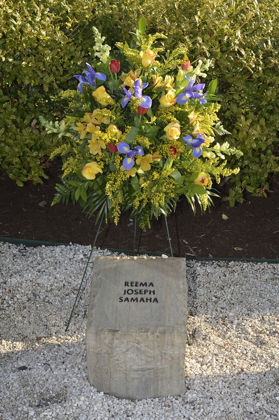 Reema Joseph Samaha stone at April 16 Memorial