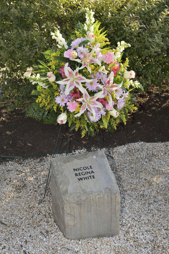 Nicole Regina White stone at April 16 Memorial